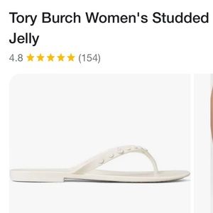 Tory Burch sandals - studded jelly